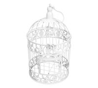 TOYANDONA Cage À Oiseaux DéCorative en Fer Forgé 12.60 Pouces Ornement EuropéEn pour Mariage Et Rangement De Petits Objets DéCoration IntéRieure ÉLéGante