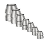 TOYANDONA Cale en pour Marteau 7Pcs Accessoire de Fixation pour Manche en Outils de Renforcement de Installation Facile et Robuste Fournitures de Jardinage