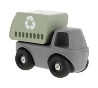 TOYANDONA Camion à Ordures pour Tout-Petits Véhicule Ingénierie à Frottement Modèle de Camion de Recyclage Plastique Éducatif pour Développement Motricité