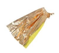 TOYANDONA Cape de Costume Dorée Réversible pour Garçon et Filles Halloween | Polyester, Ajustement Sûr, Facile à Enfiler Retirer, Jeu D'acteur, Mouvement