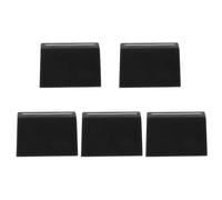 TOYANDONA Capuchons de Fader Noirs Accessoires de Remplacement en Caoutchouc Lot de 5 Design Précis et Solide pour Mixeur DJ pour Console