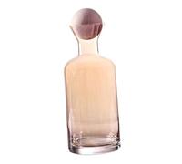 TOYANDONA Carafe Verre Résistant Chaleur Haute Capacité pour Eau Froide et Jus Pichet été Polyvalent avec Fond Plat Ouverture Large Usage Maison et Bureau