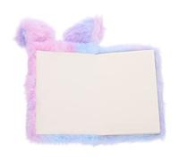 TOYANDONA Carnet de Notes Peluche Lapin pour Fille Journal Doux et Portable Cahier Secret Kawaii avec Pages Lignées Cadeau Adorable pour Garçon Fille