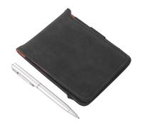 TOYANDONA Carnet de Score de Golf en Cuir PU Noir, Livre de Statistiques
