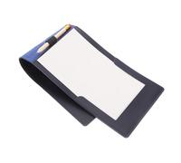 TOYANDONA Carnet de Score Golf Portable Noir Support Multifonctionnel Synthétique Format pour Enregistrement et des Scores de Parties Accessoire Pratique pour Entraînement et Compétition