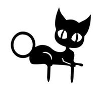 TOYANDONA Carte Décorative pour Chat pour Chat De Fête pour Chat D'Intérieur Décorations LED pour Chats Marqueur Commémoratif pour Chat Piquet Décoratif pour Chat Piquet