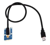 TOYANDONA Carte Graphique D'extension Pcie X16 Noire en PCB Électronique