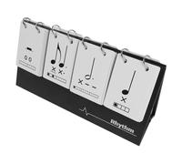 TOYANDONA Cartes Pédagogiques pour Instruction Musicale Rythme Crossbeat pour Débutants Outil Portable Dapprentissage des Notes et Terminologie Musicale