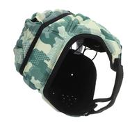 TOYANDONA Casque de Rugby pour Garçon Fille Protection Confortable Accessoire de Football Camouflage Ajustable et Respirant pour Port Stable