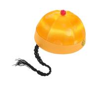 TOYANDONA Casquette Chinoise Chapeau De Jeu De Rôle Chapeau De Roi Couvre-Chef De Roi