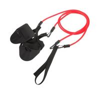 TOYANDONA Ceinture de Natation Ajustable avec Bande de Résistance Élastique Rouge LB Entraînement Force Bras pour Piscine et Nage Stationnaire Équipement Natation Adapté Adultes et Garçon