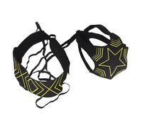 TOYANDONA Ceinture Entraînement Football Professionnelle avec Filet et de Jonglage Aide à Coup de Pied du Ballon et Travail du Pied et Portable pour Adultes
