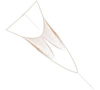 TOYANDONA Chaîne Corporelle Fringes Élégantes en Alliage Or pour Femmes Accessoire Corporel Unique et Attrayant pour Plages et Bars