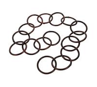 TOYANDONA Chaîne de Pluie en Alliage d'Aluminium Décorative pour Gouttières Résistante et Solide 1.5 M Chaîne de Pluie pour Balcon et Pratique