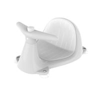 TOYANDONA Chaise de Bain Garçon Fille avec Dossier et Pulvérisateur Eau Siège de Sécurisé et Stable Design Créatif pour Petite Salle de Bain Confort Optimal pour Né Gris