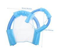 TOYANDONA Chaise Flottante de Piscine avec Filet Ergonomique Siège Flottant Noodle Sling pour Adultes et Garçon Fille Support Résistant et Confortable pour Détente Aquatique