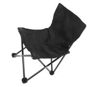 TOYANDONA Chaise Pliante Camping Pliable de Plein air Chaise pour l'extérieur Adultes Compact mer chaises de pelouse chaises pour l'extérieur Petite Chaise portative Alliage d'aluminium Noir