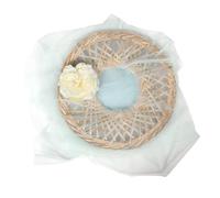 TOYANDONA Chapeau chinois traditionnel en fibre naturelle avec voile accessoire Hanfu pour femmes chapeau conique tissé léger avec protection solaire et fleurs pour cosplay photographie et