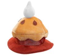 TOYANDONA Chapeau Citrouille Rond en Peluche pour Adulte et Adolescent Accessoire de Déguisement Amusant pour Halloween Fête Photo et Jeu de Rôle Couvre-Chef de Fête et Réutilisable