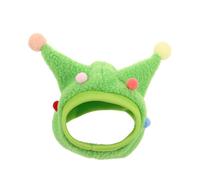 TOYANDONA Chapeau Lézard avec et Pompons Accessoire Respirant et Doux pour Dragons Geckos Serpents Perroquets et Petits Animaux
