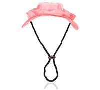 TOYANDONA Chapeaux Bob pour Chiens Coiffes De Soleil pour Animaux De Compagnie Chapeaux Réglables pour Chiots Pare-Soleil Extérieur