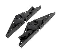 TOYANDONA Charnière de Canapé Pliant Autobloquante 230 Mm, Charnière de Support Multifonction 2.0 Mm Épaisseur Noire, Accessoire pour Réglage D’Angle de Dossier et Assise, Pièces de