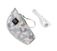 TOYANDONA Chauffe-biberon Plus Chaud Brosses à Biberons De Voyage Bouteille Couvercle Conteneur De Stockage De Biberons Chauffe Biberon De Voyage Usb De Bébé Transporteur Pu Grey