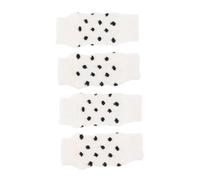 TOYANDONA Chaussettes Antidérapantes pour Chien, Chaussettes Chaudes en Tissu Doux, Taille m Pois Blancs, Protection des Pattes en Intérieur Et Extérieur, Adaptées Aux Petits Chiens (3-8 Kg