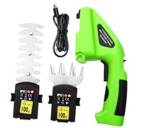 TOYANDONA Cisaille à Gazon Électrique Rechargeable Outil de Jardinage Multifonction pour Élagage Haies Pelouses Pratique