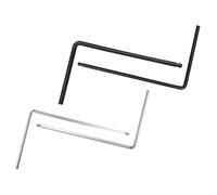 TOYANDONA Clés de Réglage pour Manche de Guitare - Lot de 4 set de Outils en Métal 4 MM et 5 MM Argentés et Noirs - pour Réglage Précis Truss Rod Guitare Acoustique et Électrique - Kit