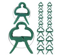 TOYANDONA Clips de Support pour Plantes Grimpantes et Tomates Clips en Plastique Flexible Kit 80 Pièces 30 Grands 50 Petits Feuilles et Tiges Accessoires de Jardinage Polyvalents