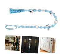 TOYANDONA Cloche de Porte pour Chien Portable avec Corde Suspendue Sonnette Entraînement pour Animaux Communication pour de Sortie Durable et Perte Adaptée à