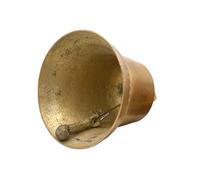 TOYANDONA Cloche Métallique Rétro à Suspendre Décorative pour Maison et Bureau Sonore et Résonance Impressive Accessoire DIY Vintage pour Bricolage et Décoration