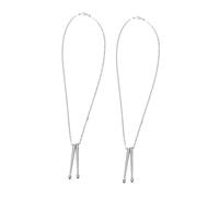 TOYANDONA Collier Pendentif Baguette De Tambour Décoratif En Alliage, 2 Pièces, Unisexe, Pour Soirée Et Fête, Finition Lisse Et Brillante, Taille Moyenne