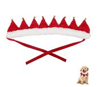 TOYANDONA Collier pour Chiens et avec Clochettes de Noël Ajustable Décoration Festive Légère et pour et Séances Photo