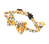 TOYANDONA Collier pour Chiot avec Motif Floral Collier pour Animaux de Compagnie Filles Accessoire Adorable avec Boucle Sécurisée