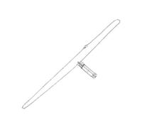 TOYANDONA Collier Urne Cendrée Inoxydable avec Pendentif Sablier Commémoratif pour Femmes Parfait pour Garder Un Souvenir à Vos