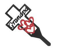 TOYANDONA Commémorative pour Jardin Piquet de Décoration de Cimetière pour Honorer Grands Parents Ornement Durable pour Tombe Jardin et Courtyard