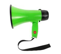 TOYANDONA Conférencier Mégaphone Accessoire De Mégaphone Rouge Mégaphone Rechargeable Mini Haut-Parleur Mégaphone Cheer Mégaphone avec Poignée Petit Mégaphone pour Vert