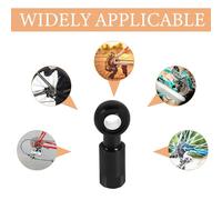 TOYANDONA Connecteur de Disque Hydraulique Vtt avec 5 Inserts Olive Noirs, Outil D'installation D'aiguille D'huile, Pièces D'entretien et Raccord Flexible de Frein Hydraulique