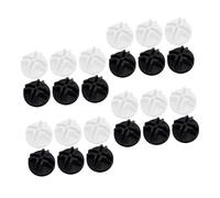 TOYANDONA Connecteurs pour Cages d'animaux en Plastique 30 Pièces pour Enclos Lapin Chiot Cochon Dinde, Clips De Fixation pour Meubles DIY Faciles à Installer