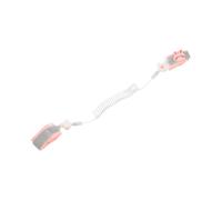 TOYANDONA Corde Anti-perte Enfant Laisse De Poignet Enfant Corde Anti-perte Bébé Bracelet D'identification Corde à Marcher Préscolaire Bracelet De Survie Corde Élastique Pour Enfants Rose