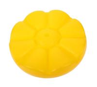 TOYANDONA Corde Balançoire Disque Plastique Jaune Facile à Installer Suspendue pour Garçon Fille Accessoire Extérieur Sécurisé et Durable pour Jeux et Entraînement Physique