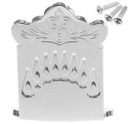 TOYANDONA Cordier de Chevalet pour Mandoline 8 Cordes en Métal Chromé Vis, Accessoire de Remplacement pour Instruments de Musique, Pièce Métallique Résistante et Brillante, Entretien