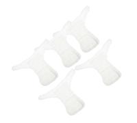 TOYANDONA Couches Lavables Réutilisables en Coton Lot de 5 pour -Nés 0-3 Mois Absorbantes et Respirantes Adaptées la Maison Voyages
