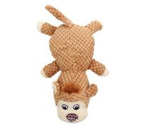 TOYANDONA Couineur Singe pour Chien, Résistant aux Morsures, Marron | Divertissement et Mastication, Corde Coton, pour Chien et Animal de Compagnie, Sonore