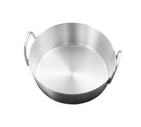 TOYANDONA Coupelle Sauce Acier Inoxydable avec Double Anse Petite Assiette à Condiments Coréenne pour Vinaigre Sauce Soja Piment Légère Adaptée Maison et Restauration Réutilisable