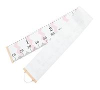 TOYANDONA courbe de croissance de bébé bibliothèque pour enfants tableau des récompenses pour enfant Toise en toile pour enfants décoration maison règle de tableau mural de croissance rose