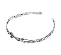 TOYANDONA Couronne Princesse Ajustable pour Mariage et Cosplay Renaissance Bandeau Cheveux Élégant Argent avec Cristaux pour Fête Bal Déguisement Reine des Neiges