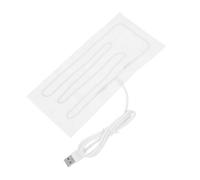 TOYANDONA Coussin Chauffant USB pour Animaux de Compagnie Tapis Chauffant Électrique Portable pour Reptiles et Petits Mammifères Rapide et Sûr pour Garder Au Chaud Intérieur et Extérieur